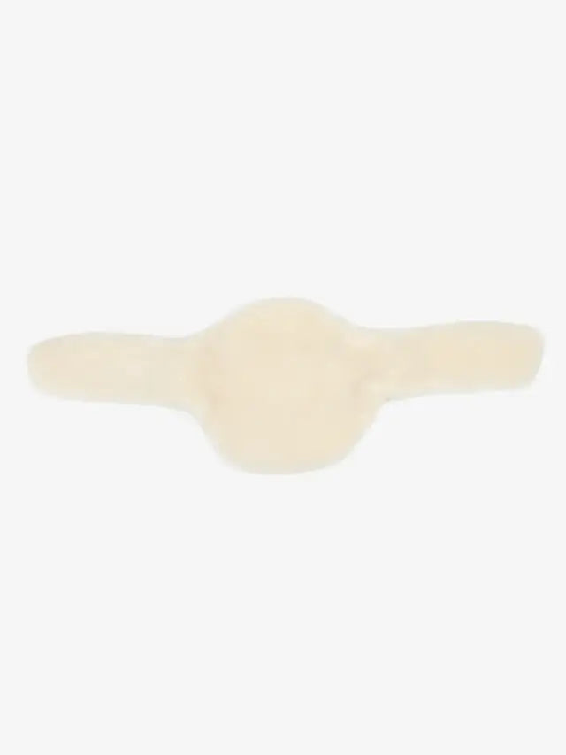 LeMieux Merino+ Anatomic Long Stud Girth Cover - Natural. Horse Girth Cover for Comfort & Performance.