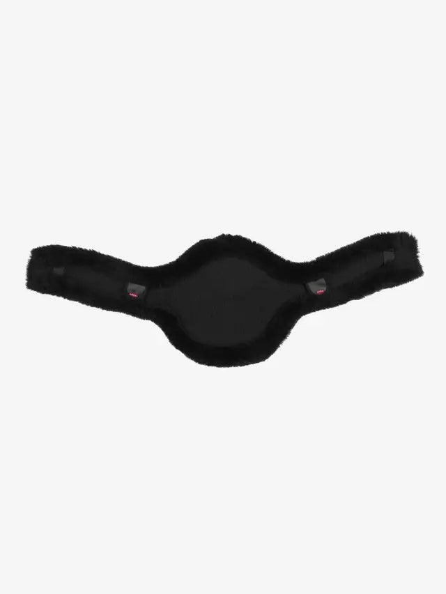 Lemieux Merino+ Anatomic Long Stud Girth Cover - Black - Horse Riding Equipment