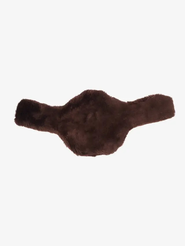 LEMIEUX Merino+ Anatomic Long Stud Girth Cover Brown - Horse Riding Equipment