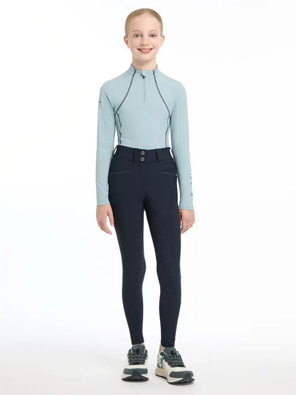LEMIEUX Young Rider Breeches - Navy Full Seat Equestrian Riding Apparel