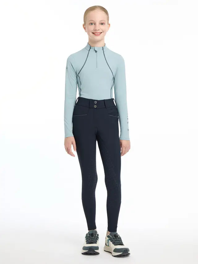 LEMIEUX Young Rider Breeches - Navy Full Seat Equestrian Riding Apparel