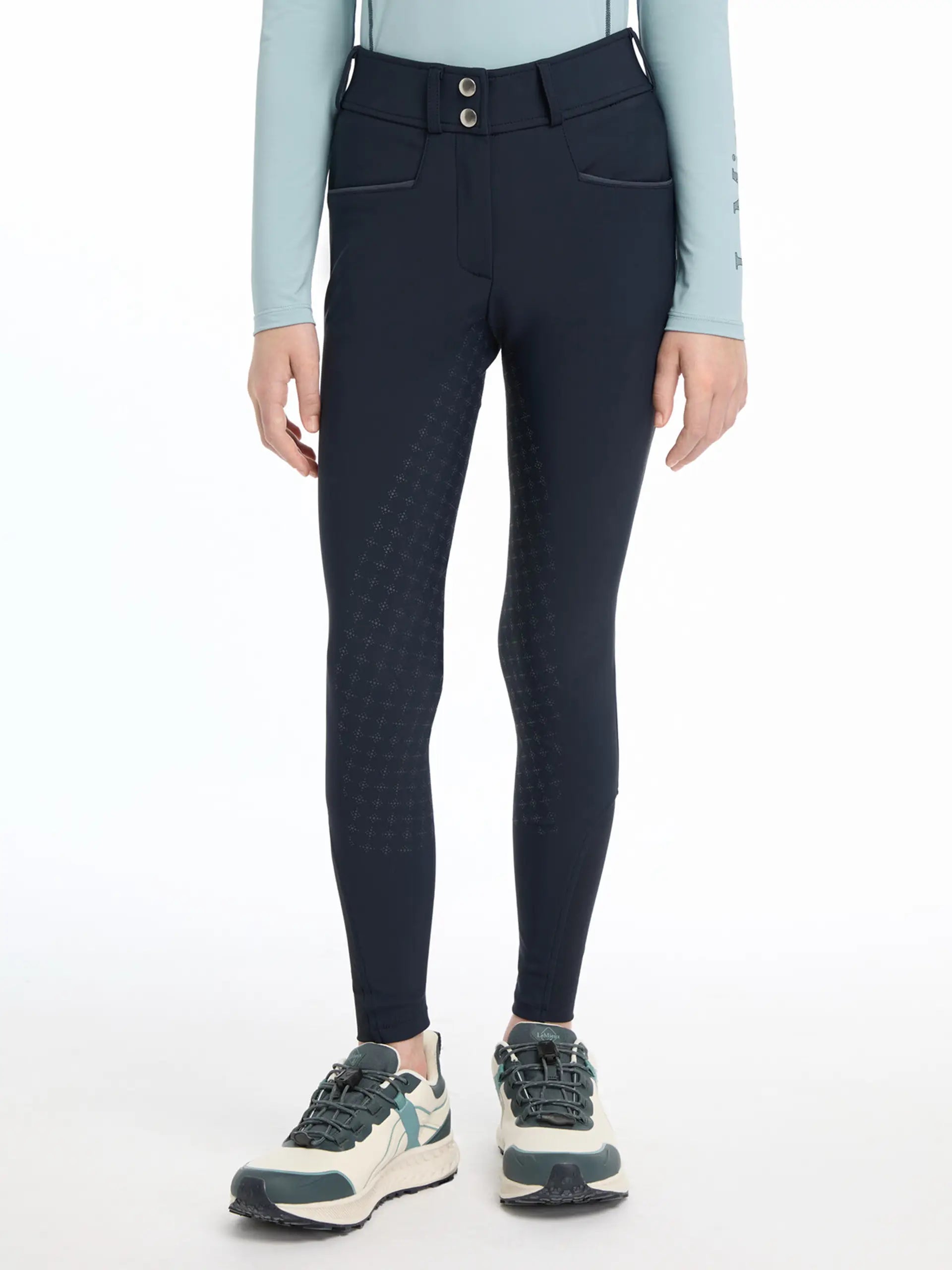LEMIEUX Young Rider Izzy Full Seat Breeches - Navy Riding Pants