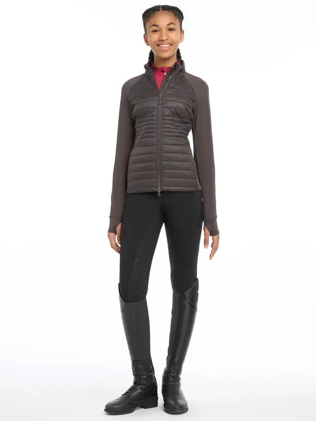 LEMIEUX Young Rider Josephine Jacket Cinder - Equestrian Riding Jacket for Kids