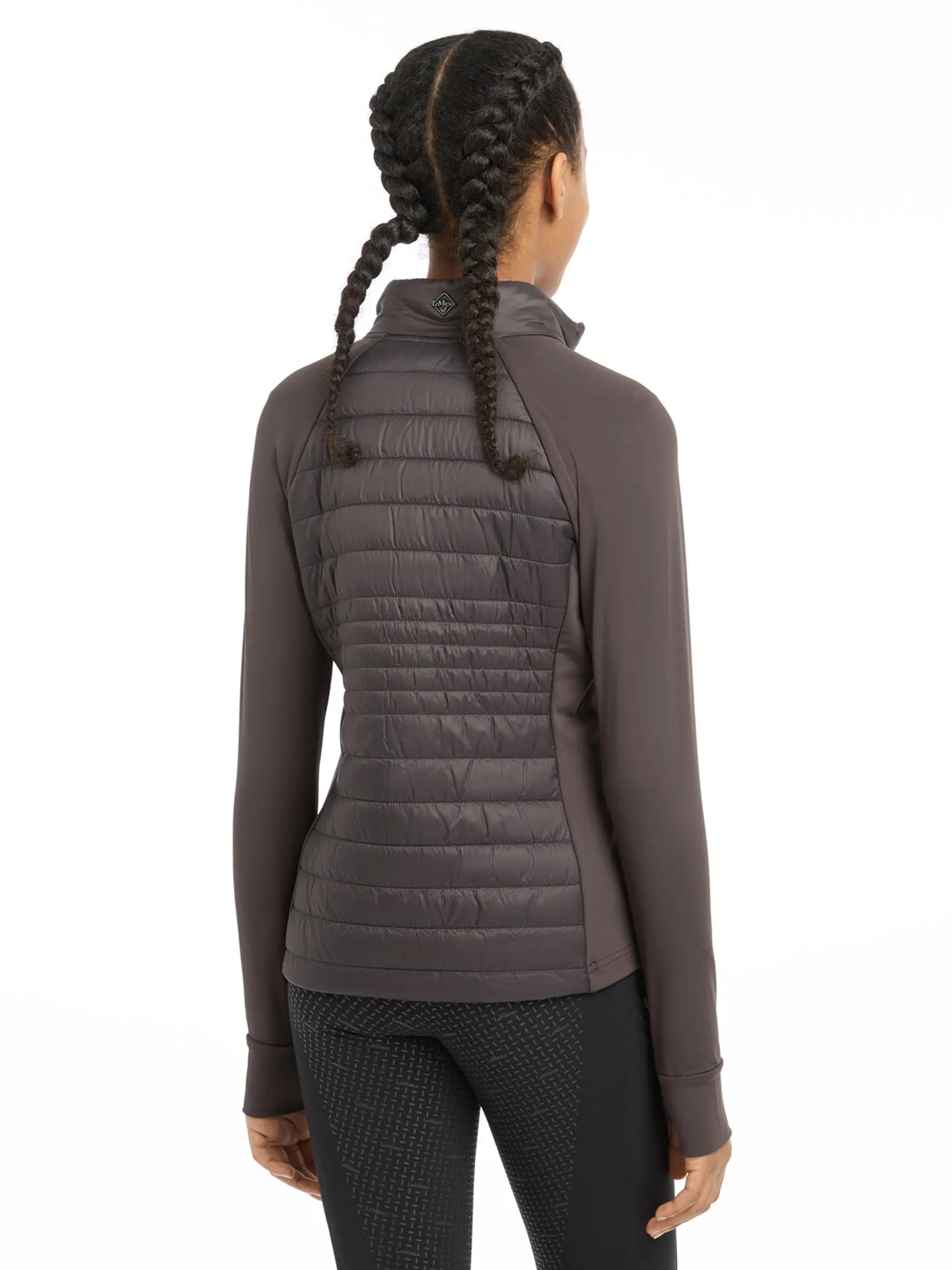 LEMIEUX YOUNG RIDER JOSEPHINE JACKET CINDER - Equestrian Warm Quilted Jacket for Kids & Teens