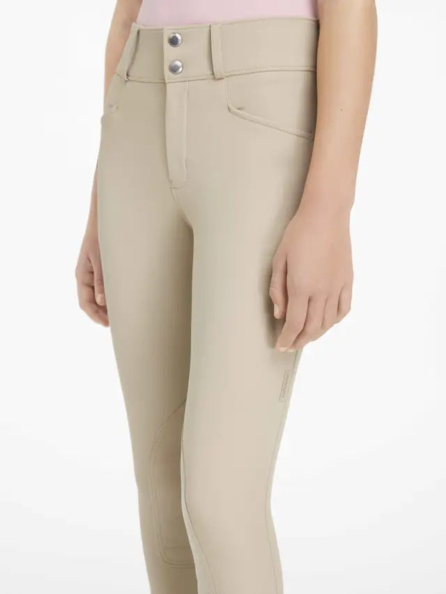 LEMIEUX YOUNG RIDER Hunter Breeches Beige | Equestrian Riding Pants | Four-Way Stretch | Equiflair