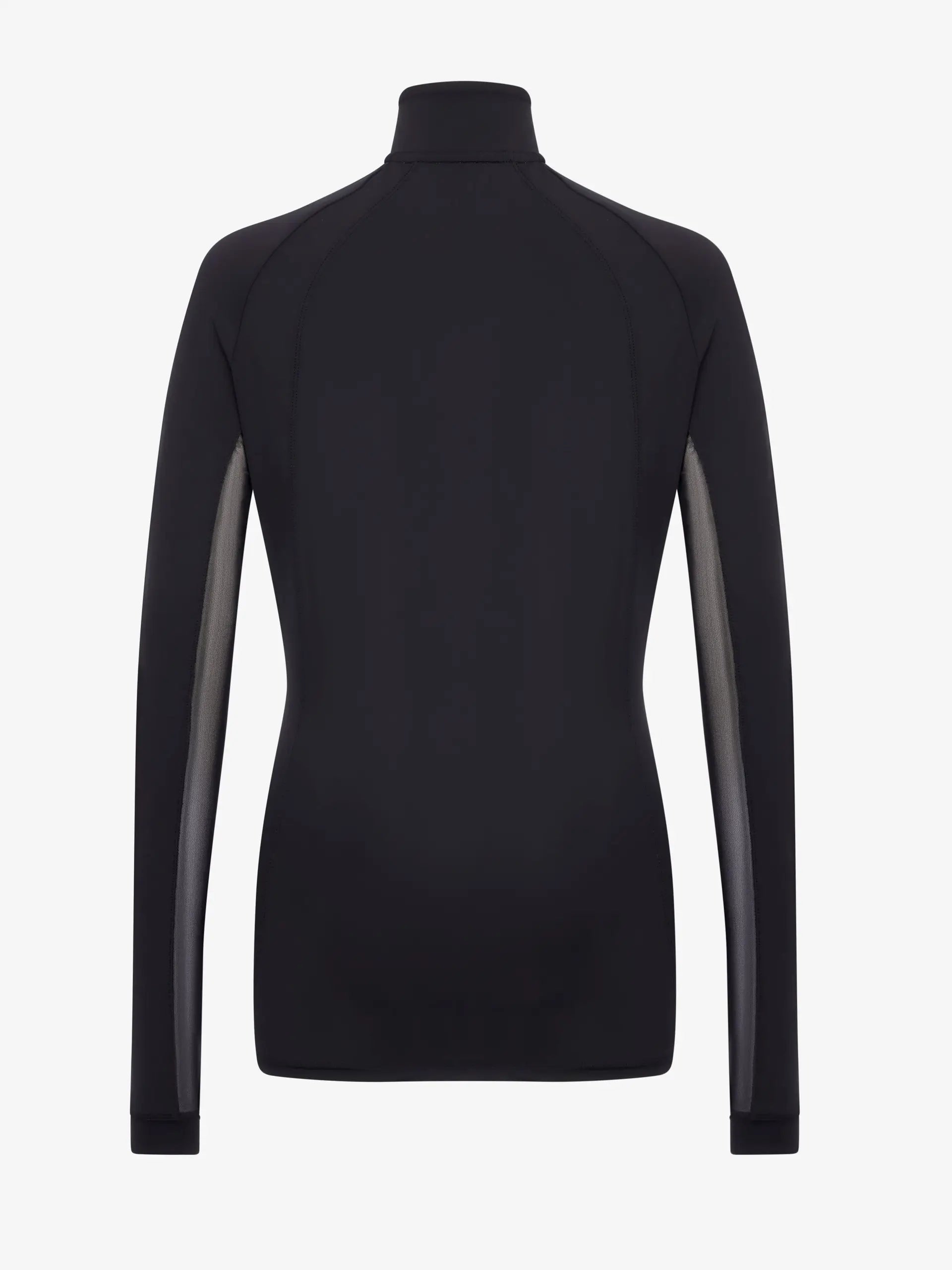 LeMieux Young Rider Black Base Layer Shirt: UV Protection, Cooling, Mesh Ventilation | Equiflair