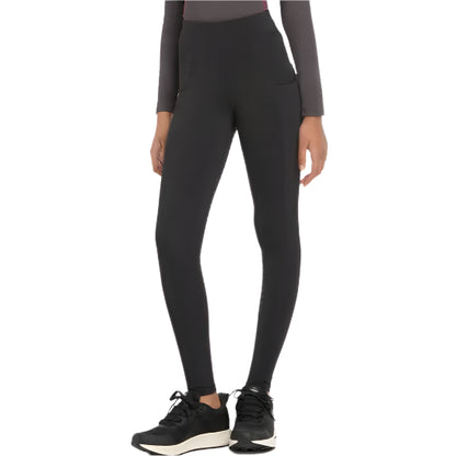 LEMIEUX Youth Black Riding Leggings - Orla Pull Ons: Technical, Sweat-Wicking Fabric, Full Seat Grip, Comfort for Young Riders