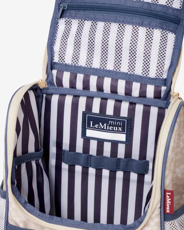 LeMieux Mini Dream Pony Backpack: Kids' Ergonomic Backpack with Storage - Open View