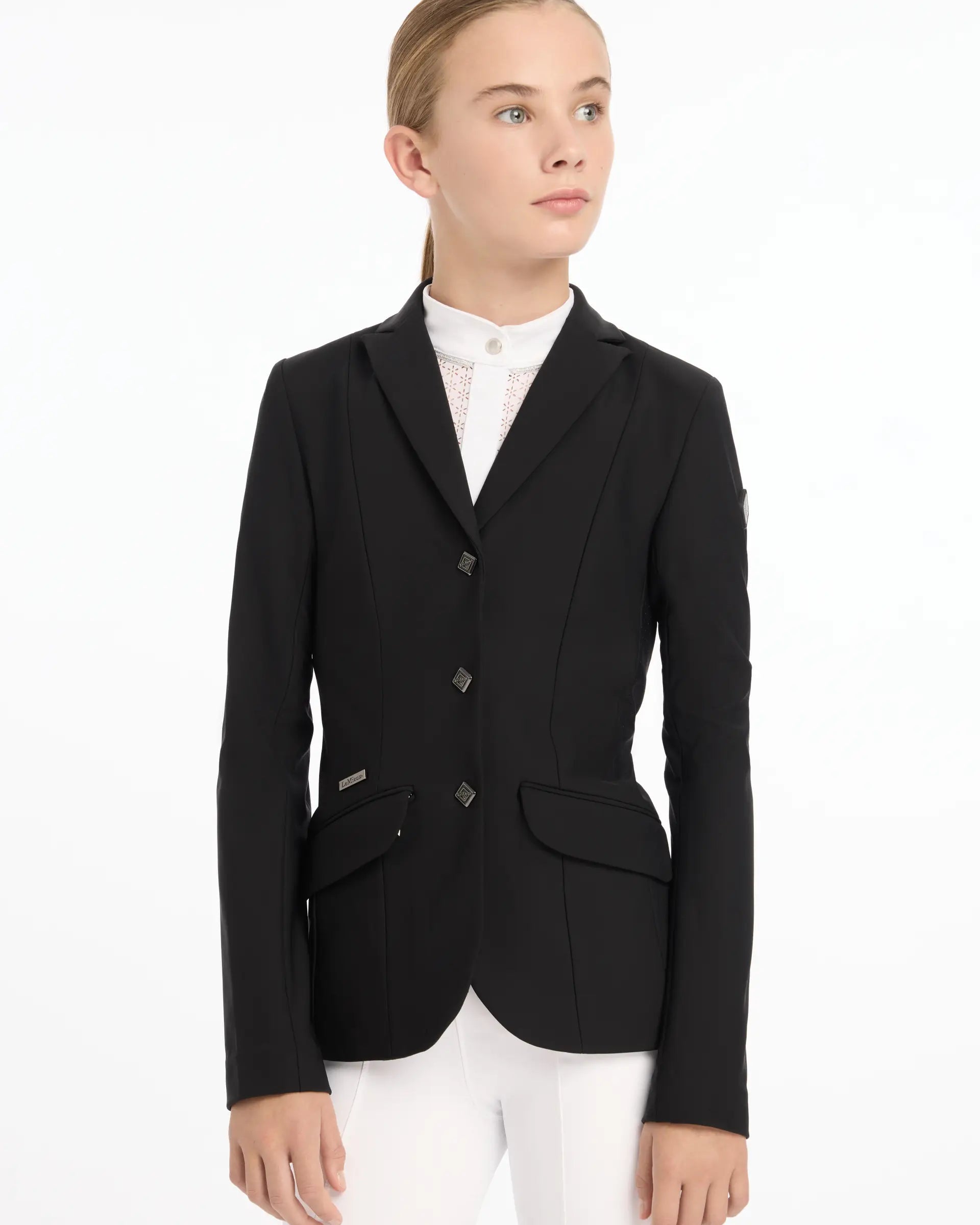 LeMieux Young Rider Kennedy Black Show Jacket - Equiflair Equestrian Apparel