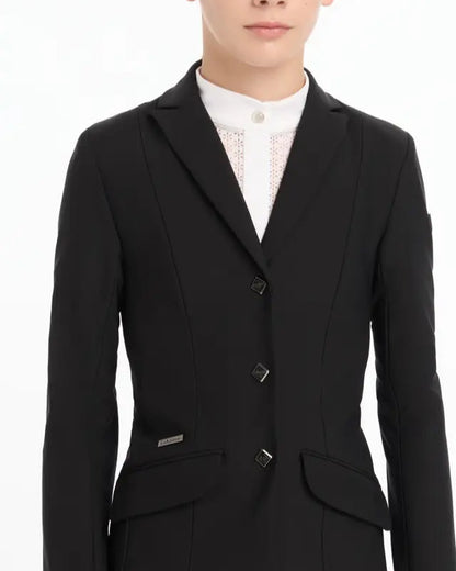 LEMIEUX YOUNG RIDER KENNEDY SHOW JACKET BLACK at Equiflair - Equestrian Kids Competition Jacket