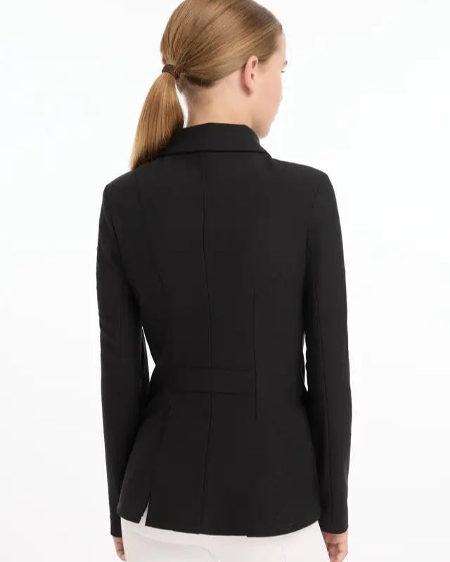 LeMieux Young Rider Kennedy Black Show Jacket - Classic Equestrian Style, Breathable, Secure Fit