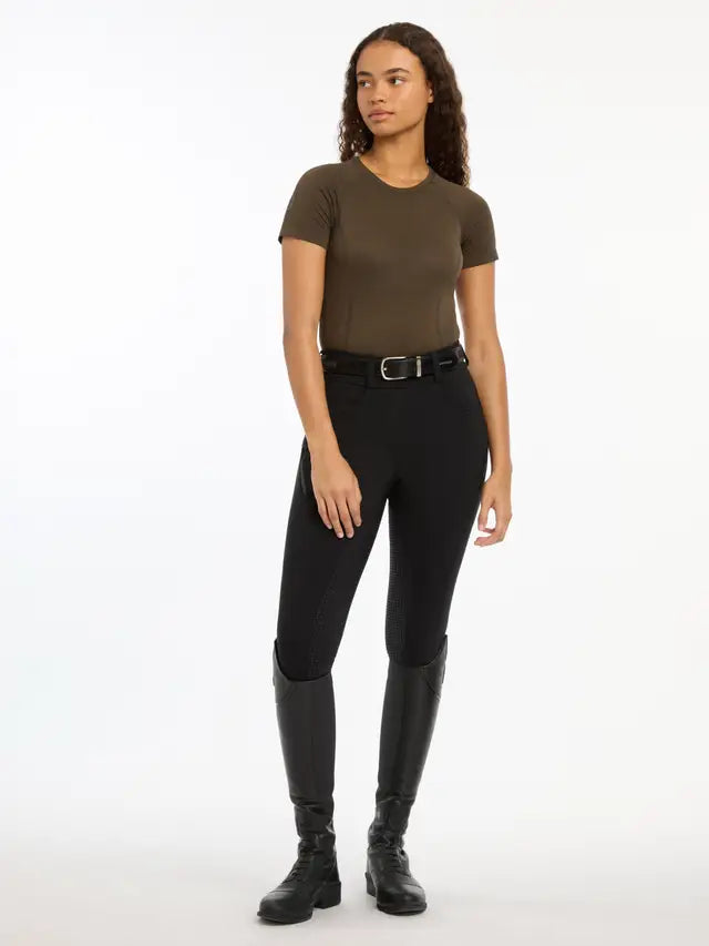 LEMIEUX BRITNEY SEAMLESS Alpine Short Sleeve Top - Lightweight, Breathable Riding Apparel
