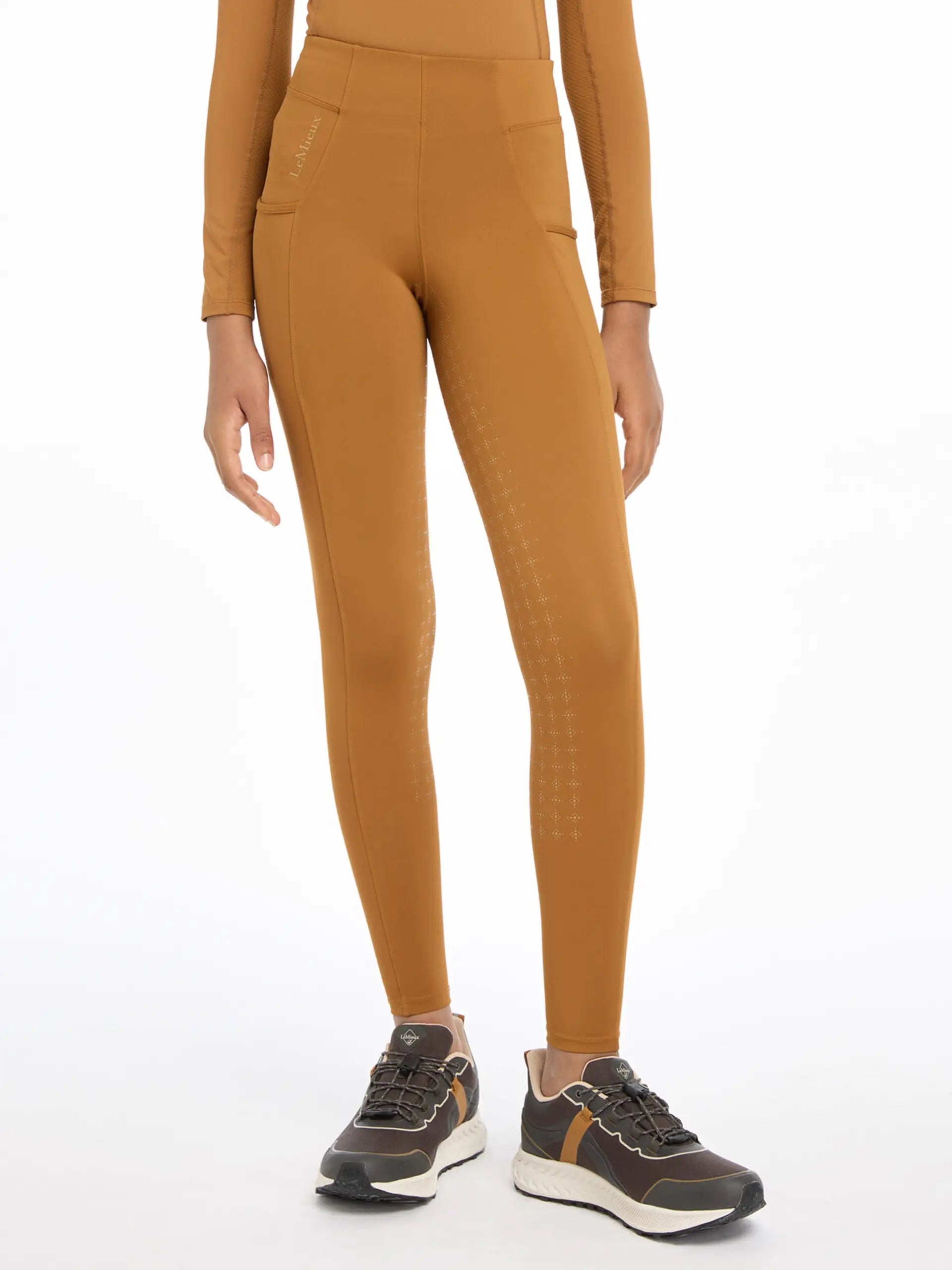 LeMieux Young Rider Orla Pull Ons Ginger