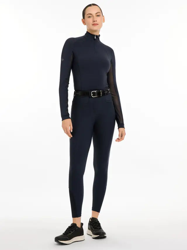 LeMieux Isabelle Knee Grip Breeches Navy