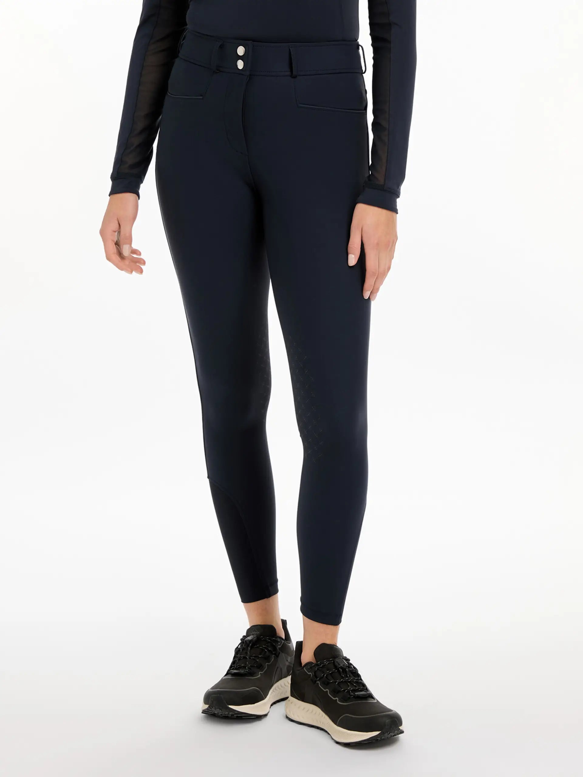 LeMieux Isabelle Knee Grip Breeches Navy