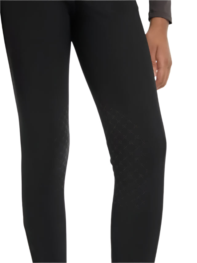 LEMIEUX Young Rider Izzy Knee Grip Breeches - Black Equestrian Apparel