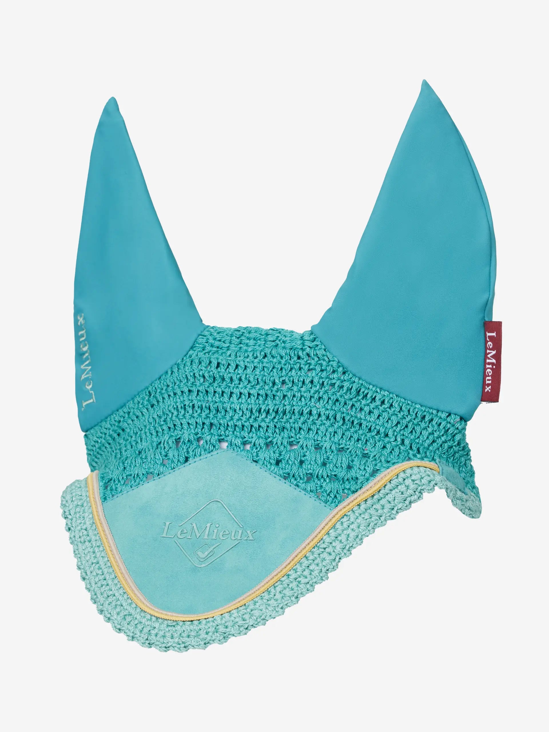 Blue LeMieux Classic Horse Fly Hood from Equiflair: Stylish & Protective Equestrian Ear Net