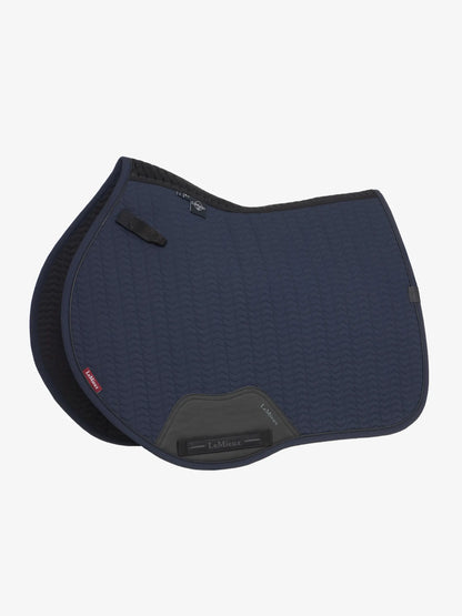 LeMieux Essence Euro Jump Square Saddle Pad - Navy | Equestrian Gear