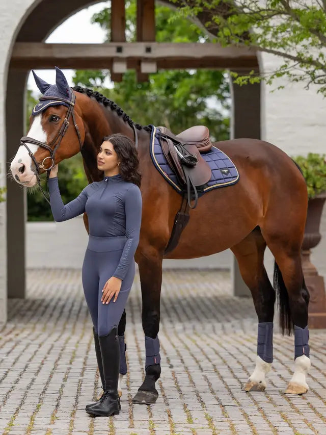 Lemieux Naomi Breeches in Dusk Blue: Equestrian Fashion, Horse Riding Apparel, Breeches for Women, Stylish Horse Riding Outfit
