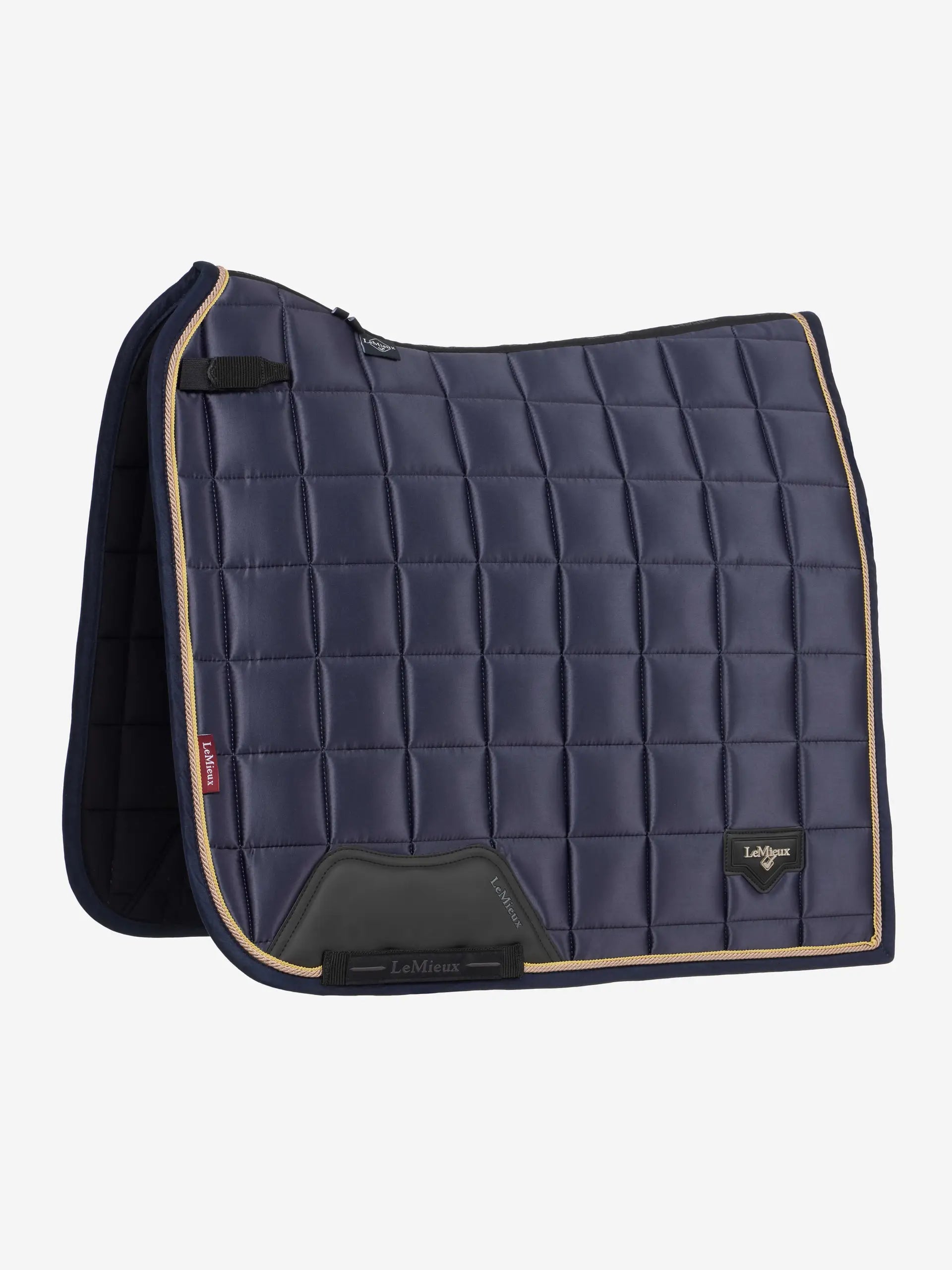 LEMIEUX Loire Classic Dressage Square Saddle Pad - Dusk Blue | Equiflair
