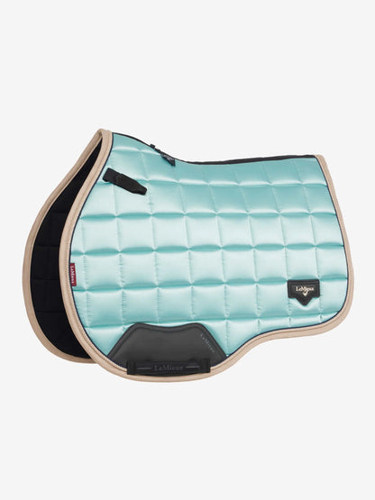 LeMieux Loire Classic GP Square Aqua Saddle Pad - Premium Equestrian Gear