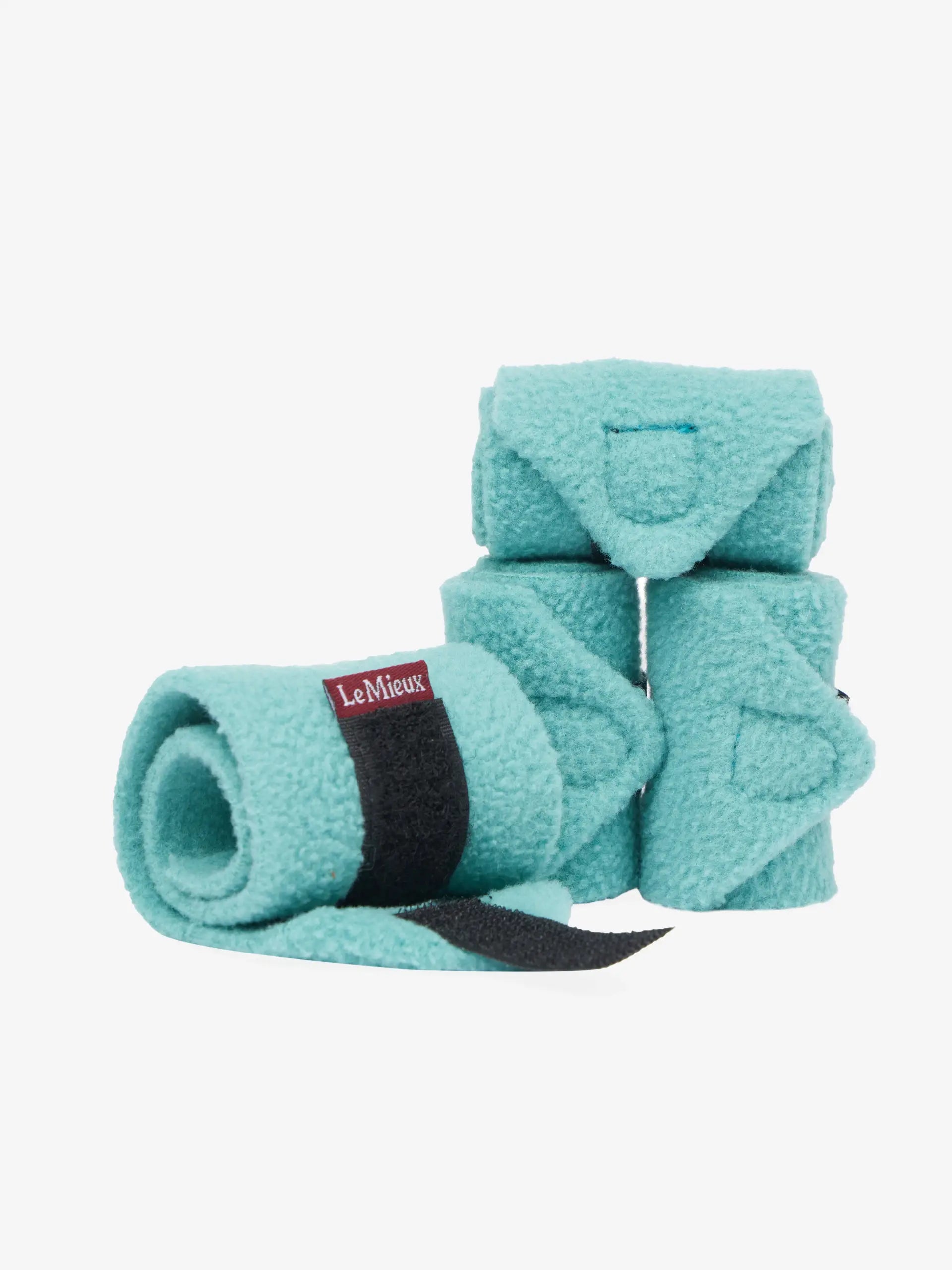LeMieux Toy Pony Bandages Lagoon - Miniature Fleece Polo Bandages for Toy Ponies