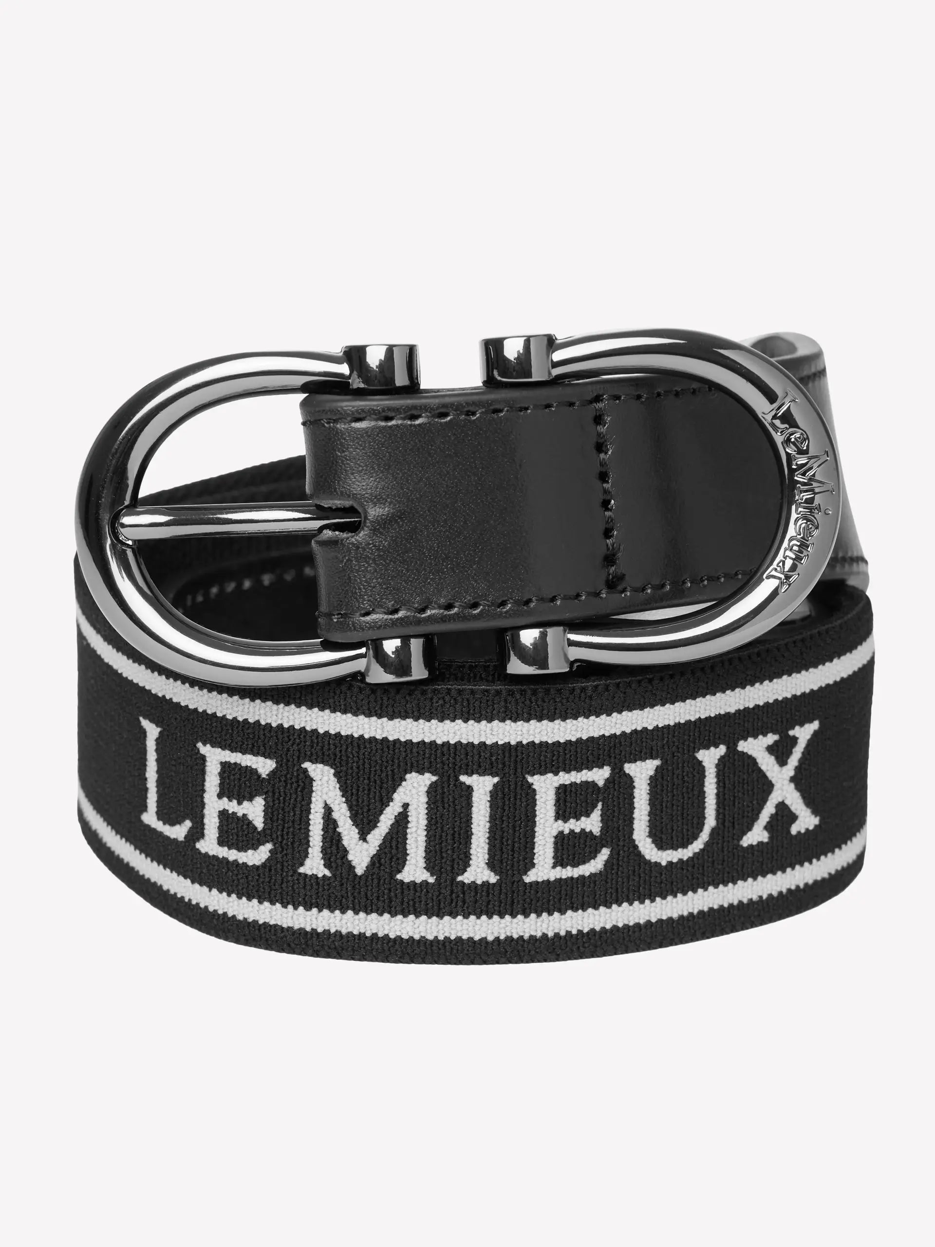 LeMieux Black Elasticated Belt - Equestrian Fashion Accessory