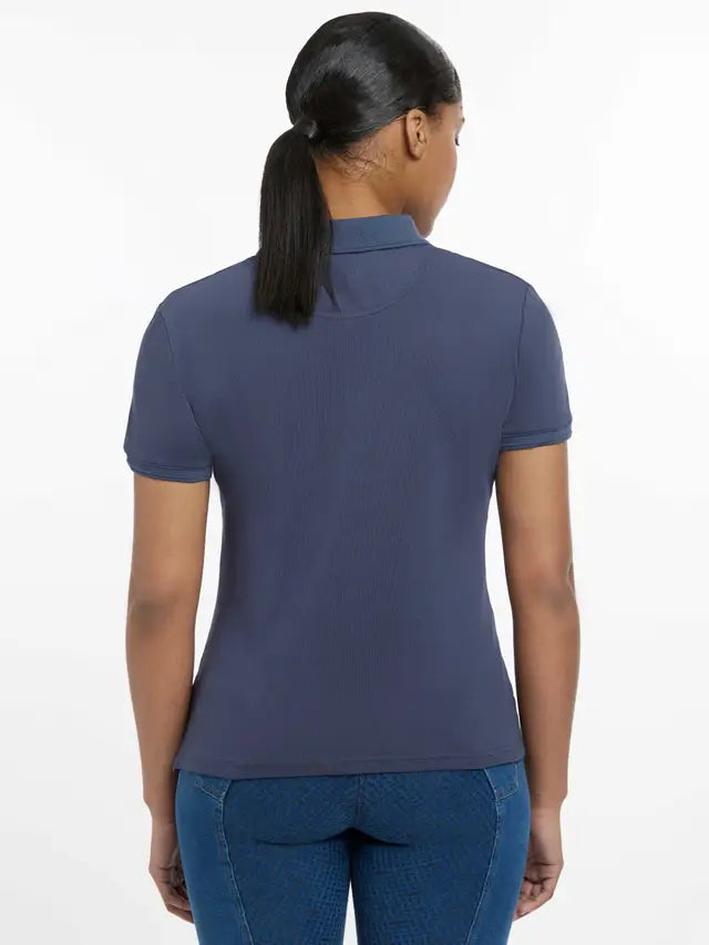 LeMieux Classique Polo Shirt Dusk Blue