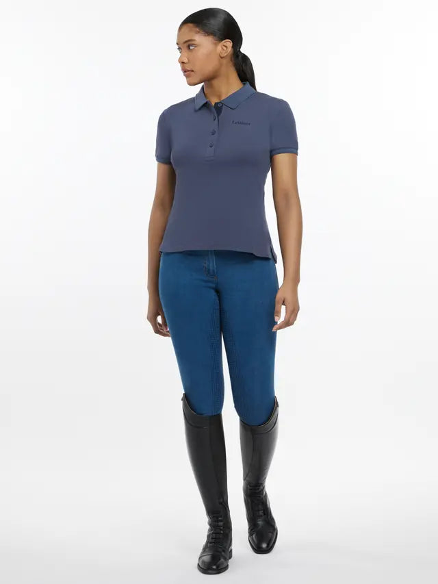 LeMieux Classique Polo Shirt Dusk Blue