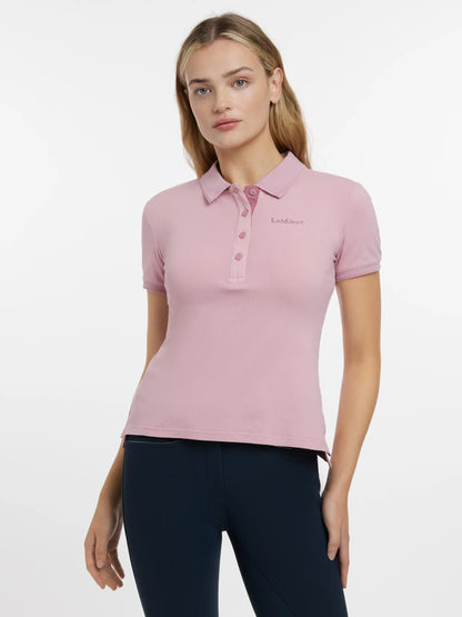 LeMieux Classique Blossom Polo Shirt - Quick-Drying Riding Apparel