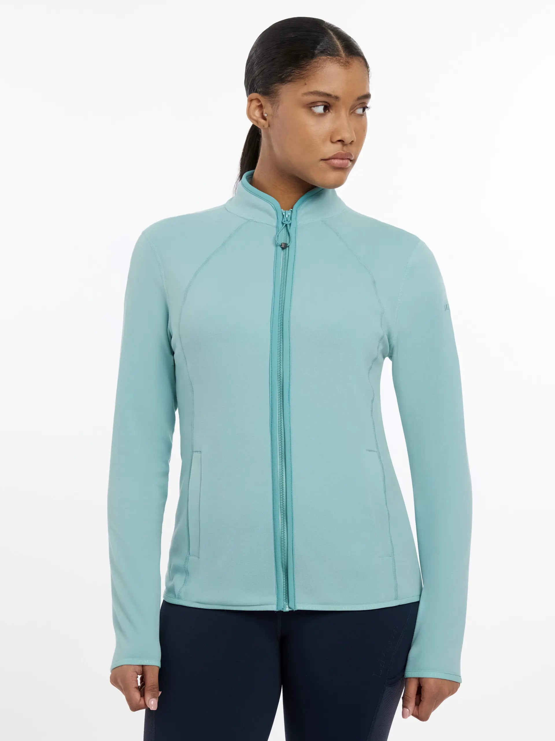 Lemieux Faye Aqua Fleece Zip Through Jacket - Women's Soft Microfleece