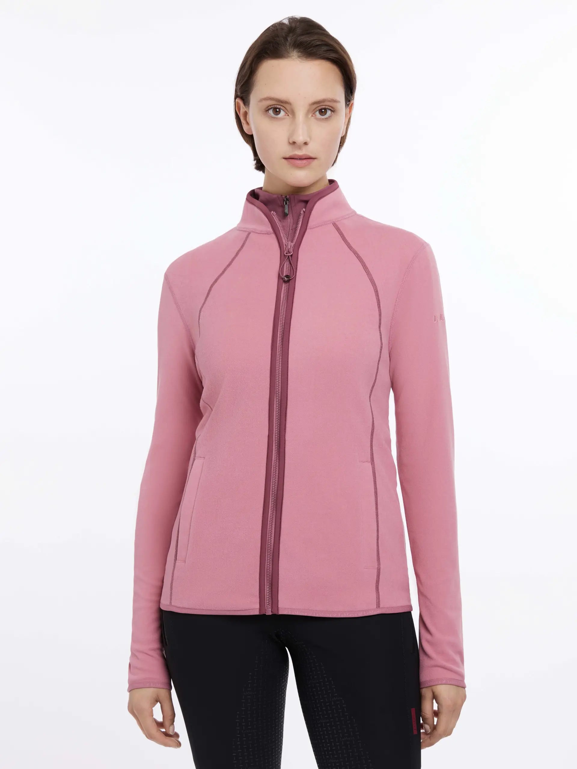 LeMieux Faye Fleece Zip Through Peony