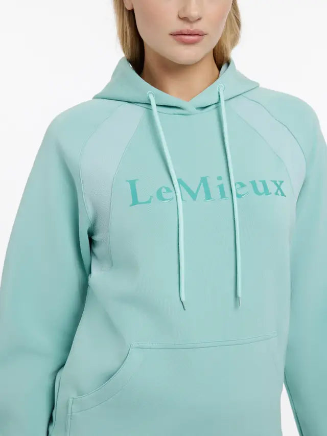 LeMieux Nadine Aqua Hoodie | Women's Equestrian Layering Hoodie | Equiflair