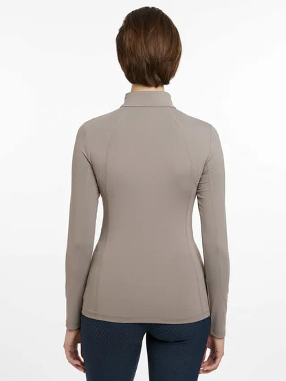 LeMieux Base Layer Pecan - Women's Riding Shirt, UV Protection