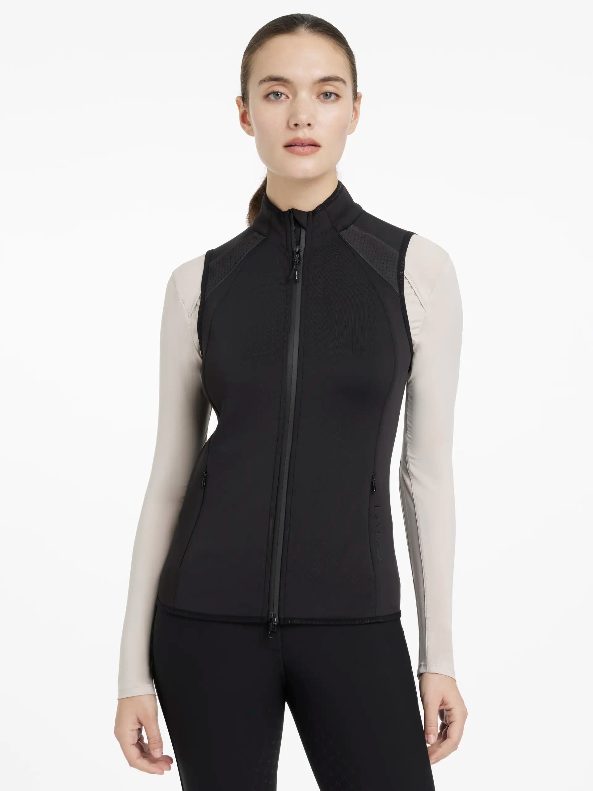LeMieux Gayle Gilet Black - Equestrian Riding Vest | Equiflair Saddlery