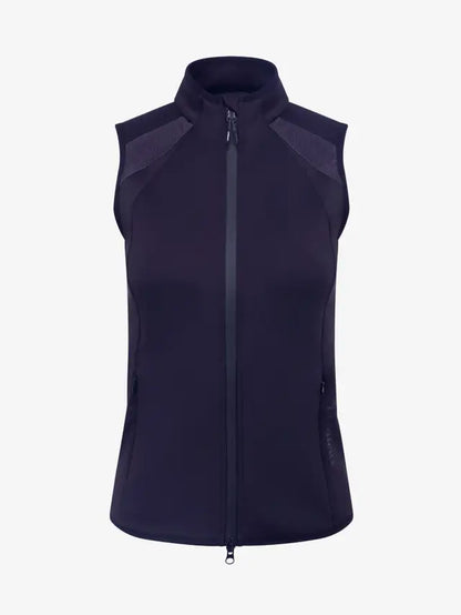 LeMieux Gayle Gilet Navy | Women's Equestrian Vest | Lightweight, Breathable, Flexible Layer