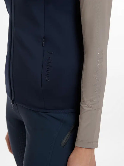 LeMieux Gayle Gilet Navy - Equestrian Vest, lightweight & stylish! #LeMieux #equestrianfashion