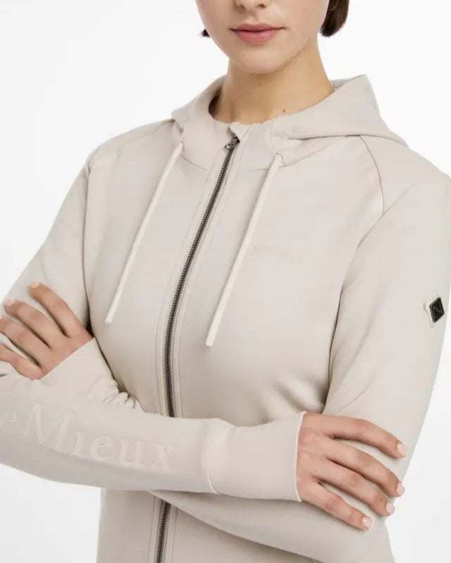 LeMieux Tabi Tech Zip Through Hoodie Stone