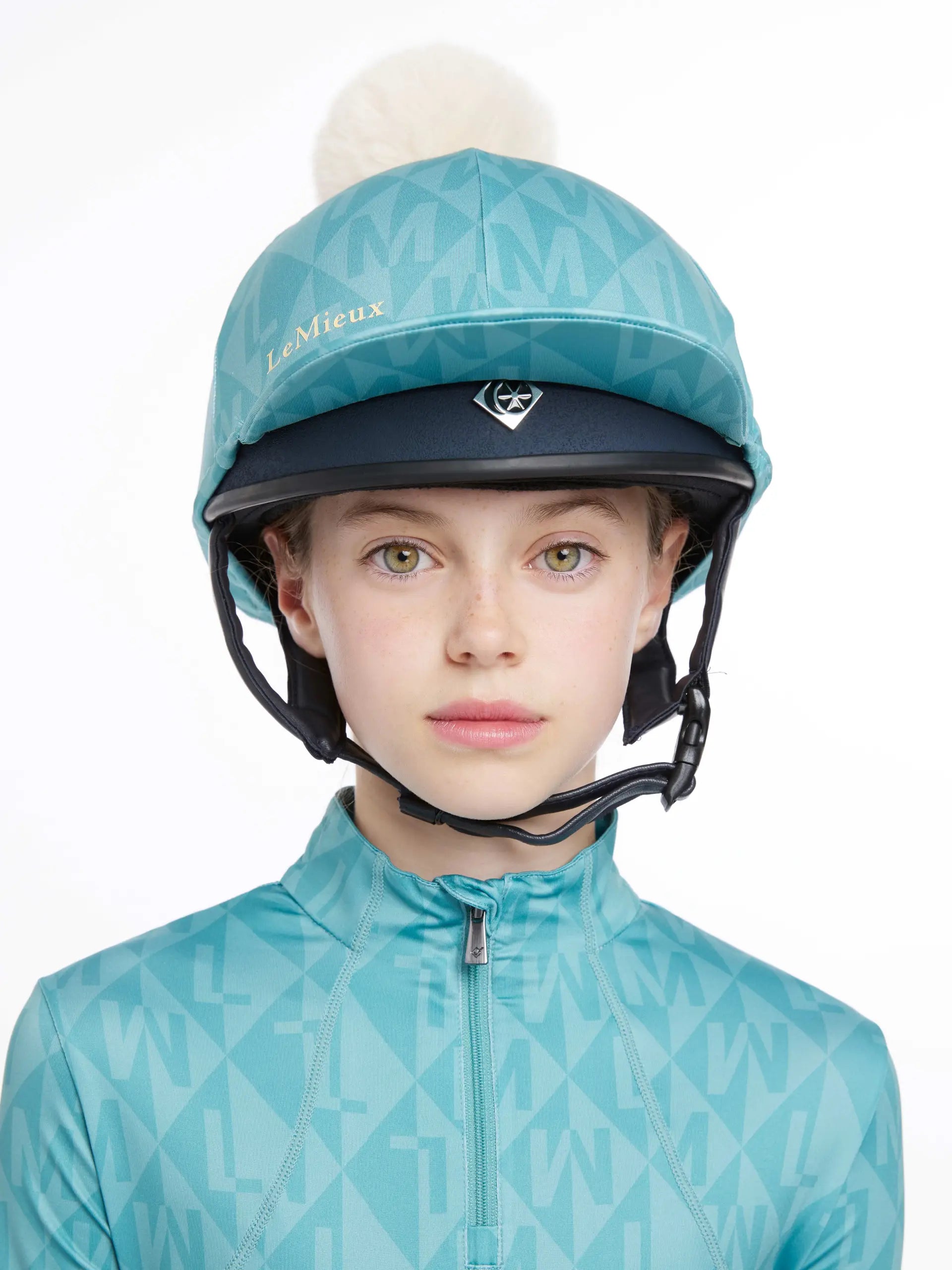 LeMieux Clea Hat Silk Lagoon