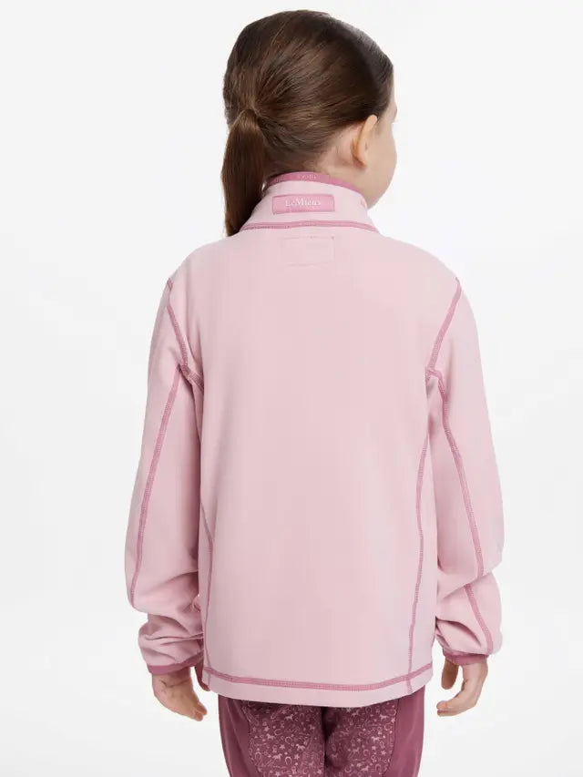 LEMIEUX Mini Mari Micro Fleece Blossom - Girls' Pink Riding Jacket - Soft & Comfortable Equestrian Apparel