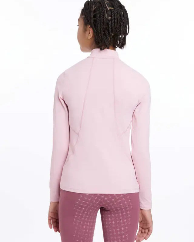 LEMIEUX Young Rider Base Layer Blossom: UV50+ Performance Top for Active Kids.