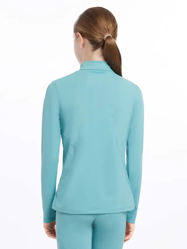 LEMIEUX Young Rider Base Layer Lagoon - Youth Horse Riding Top | Equiflair
