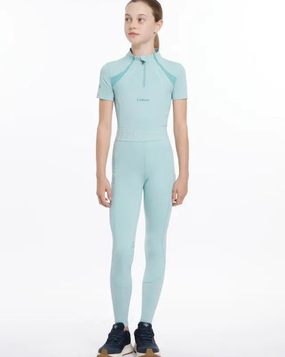 LEMIEUX Young Rider Aqua Leggings: Equestrian Apparel for Girls - Comfort & Style