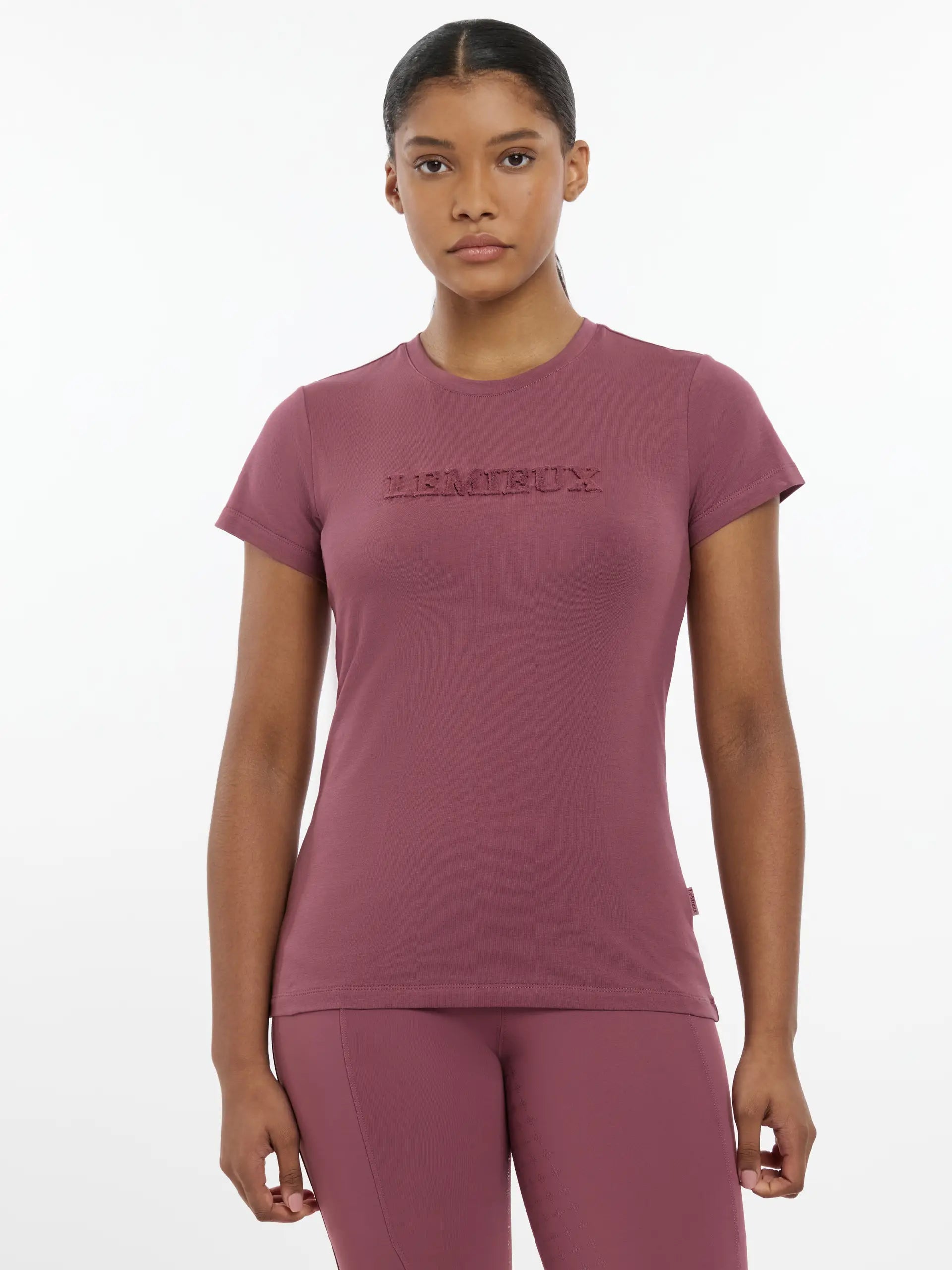 Lemieux Classique Rosewood T-Shirt for Women - Equestrian Apparel