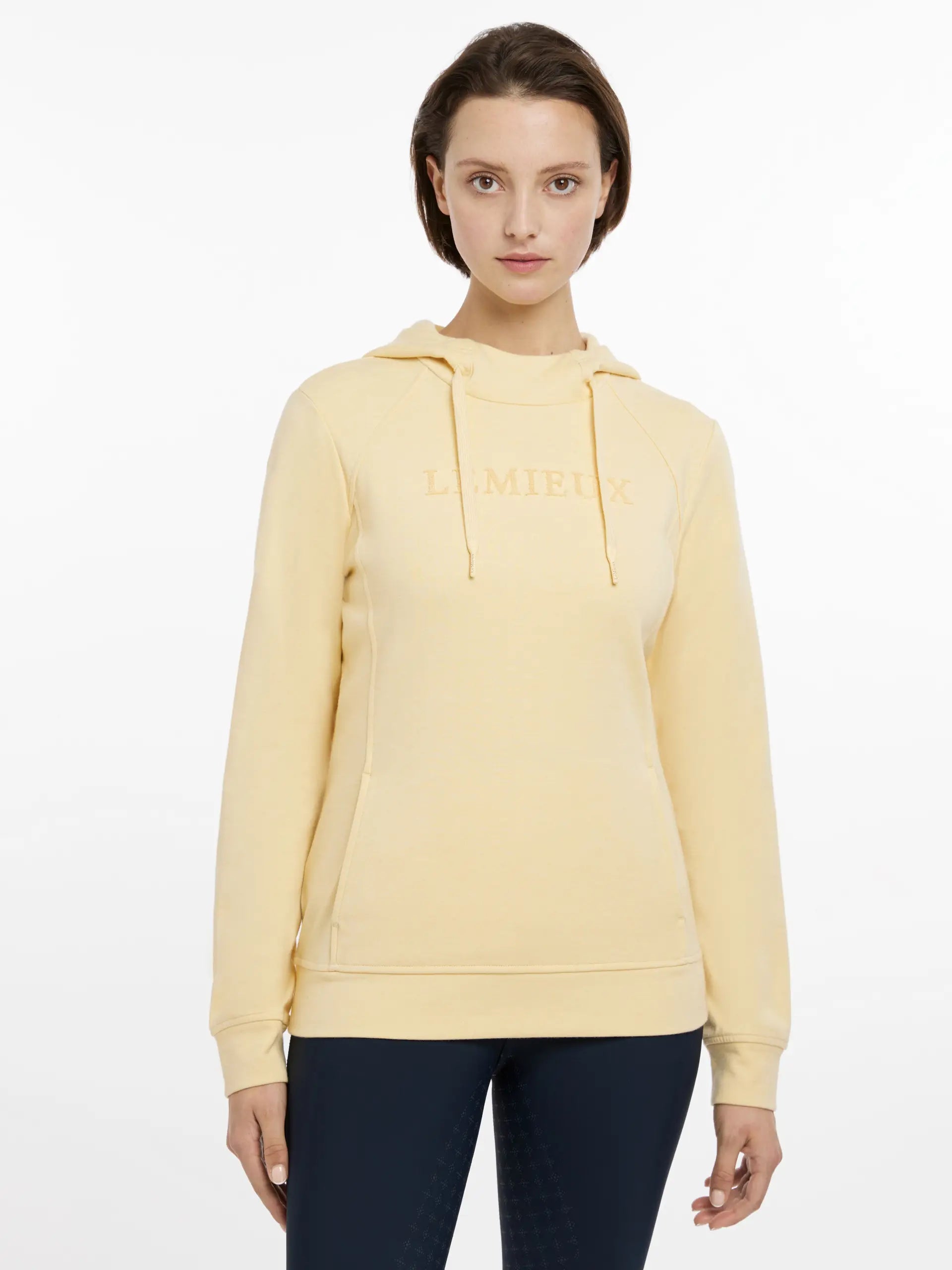 LEMIEUX Martha Mimosa Hoodie: Stylish Women's Riding Apparel, Drawstring Hoodie, Yard Wear