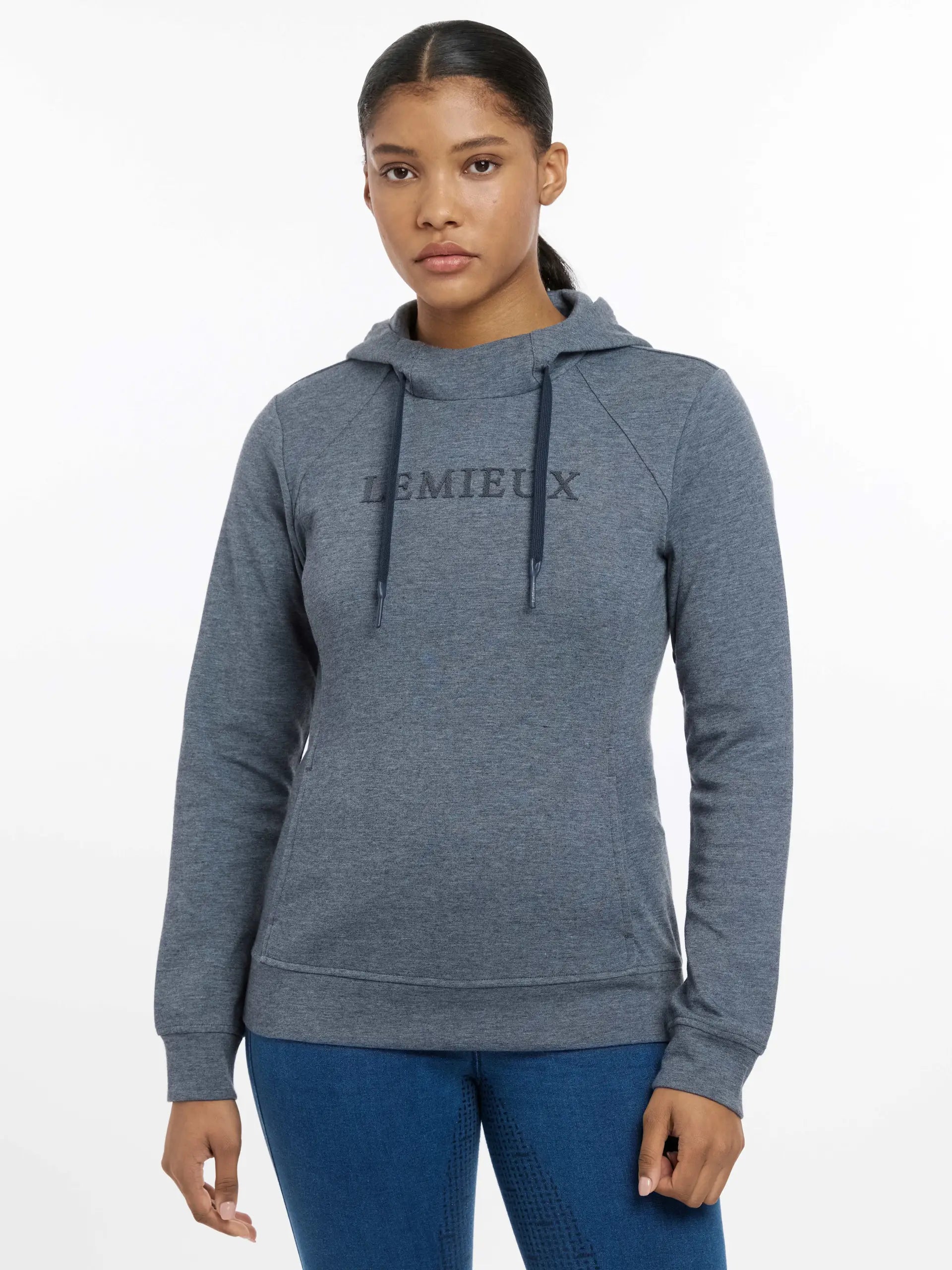 Lemieux Martha Hoodie in Dusk Blue - Women's Equestrian Clothing