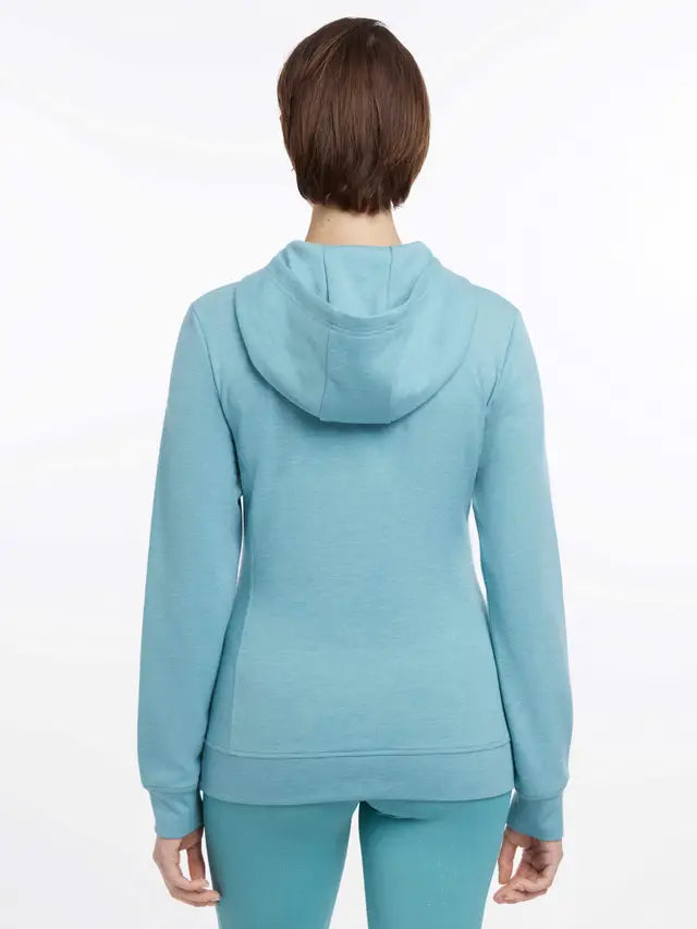 LeMieux Martha Hoodie Lagoon - Equiflair Lightweight Drawstring Activewear