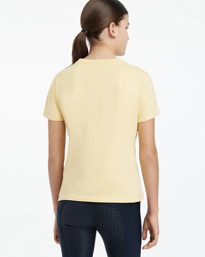 LeMieux Young Rider Arianna T-Shirt Mimosa - Yellow Kids Tee from Equiflair