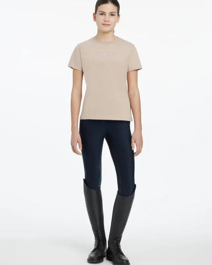 LeMieux Young Rider Arianna T-Shirt Almond | Equiflair - Equestrian Apparel