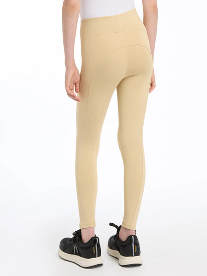 LeMieux Young Rider Pull On Breeches Beige
